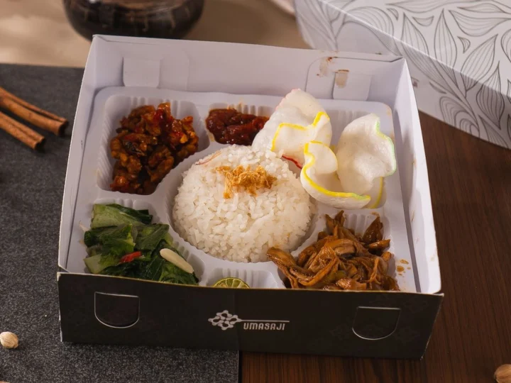 Nasi Ayam Suwir Teriyaki — Saji Box Reguler
