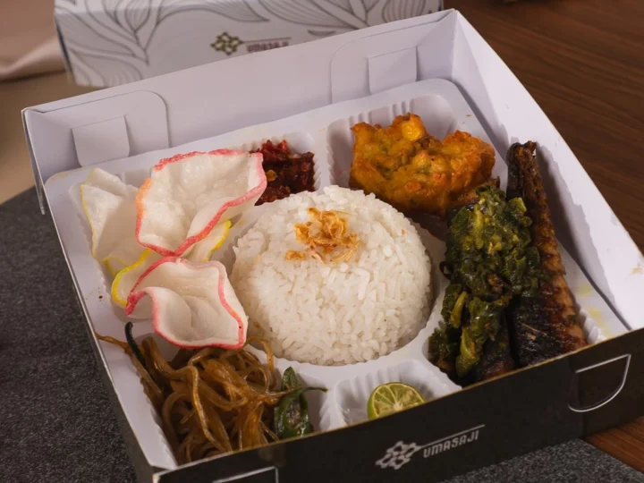 Nasi Pindang Cabe Ijo — Saji Box Reguler
